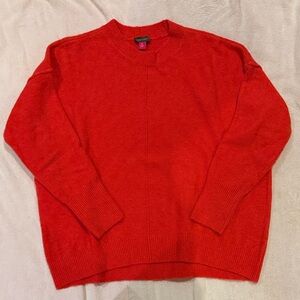 Vince Camuto Bold Red Crewneck Sweater